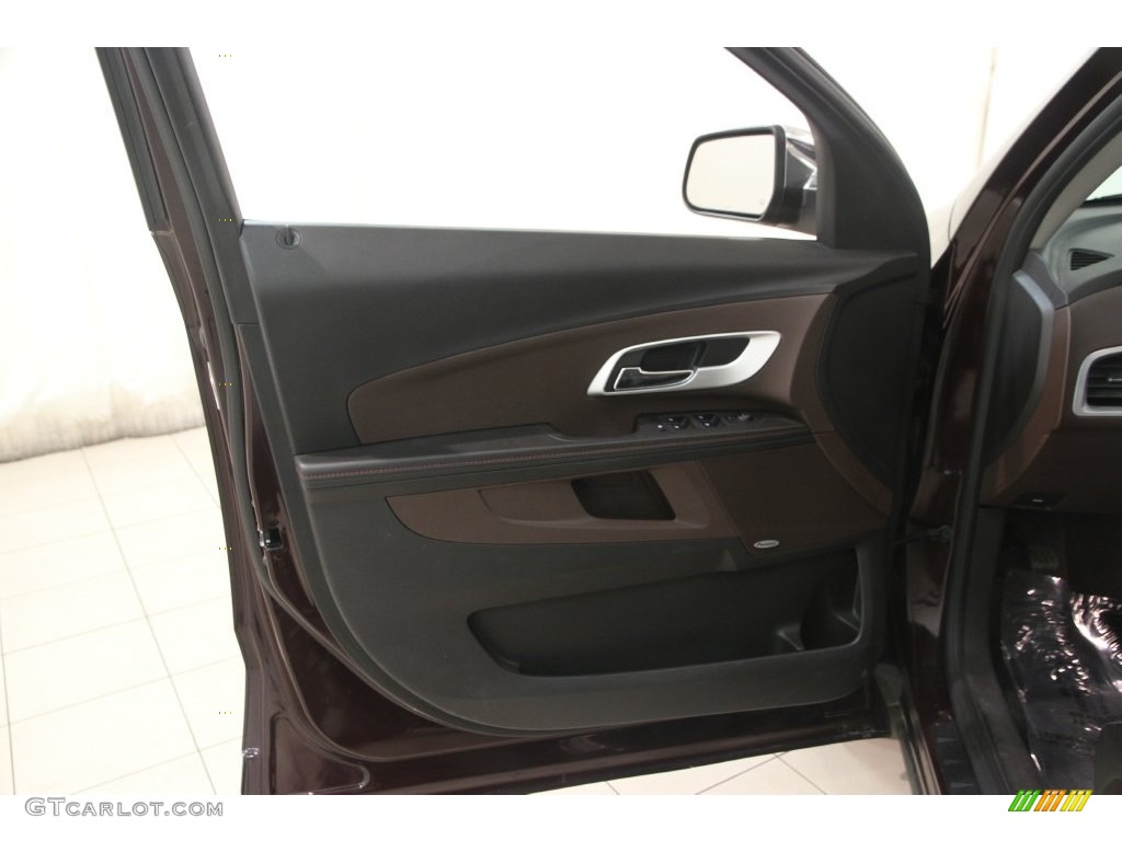 2011 Equinox LTZ - Espresso Brown Metallic / Brownstone/Jet Black photo #4