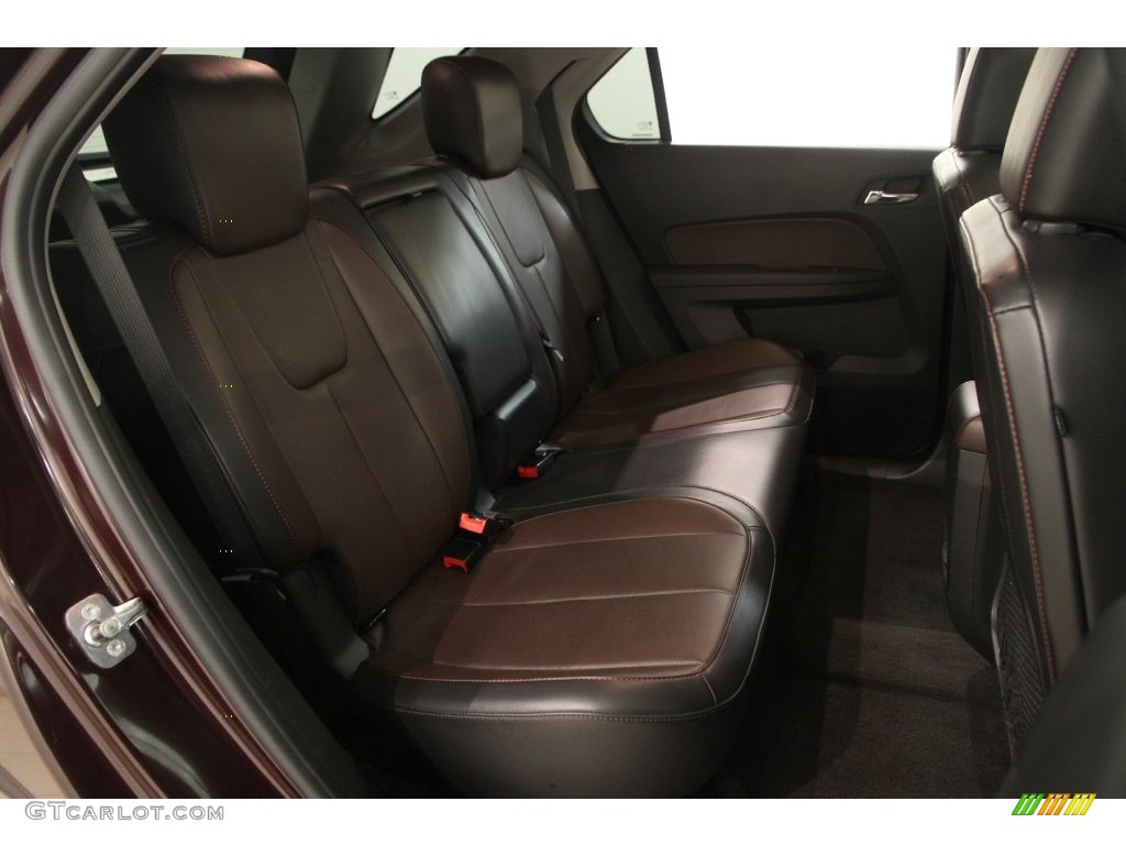 2011 Equinox LTZ - Espresso Brown Metallic / Brownstone/Jet Black photo #10