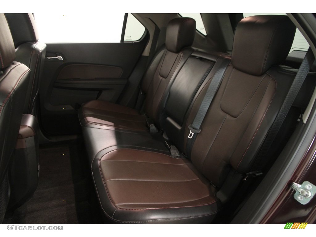 2011 Equinox LTZ - Espresso Brown Metallic / Brownstone/Jet Black photo #11