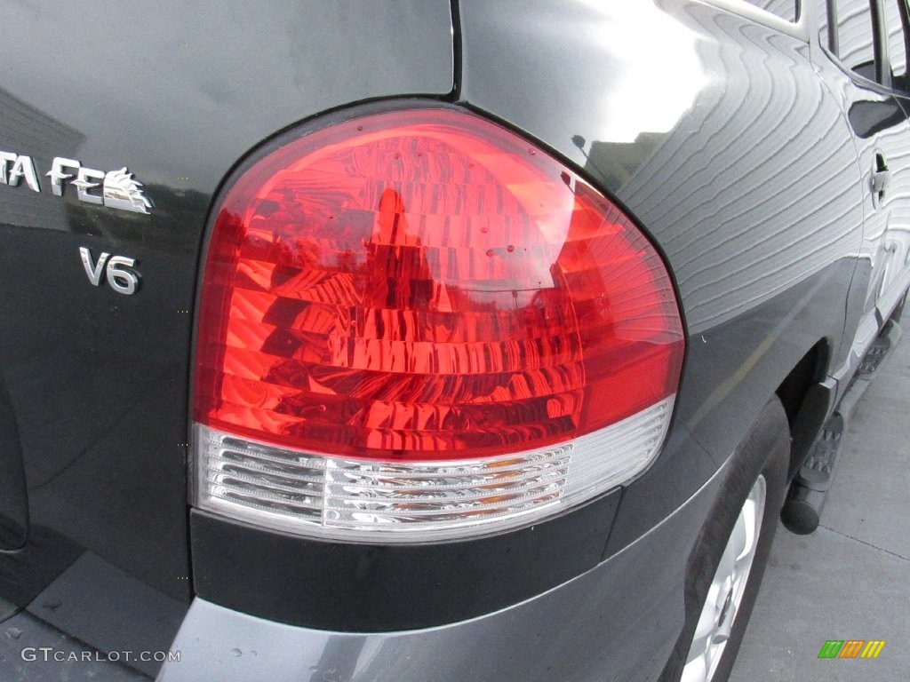 2006 Santa Fe GLS - Dark Emerald Green / Beige photo #11