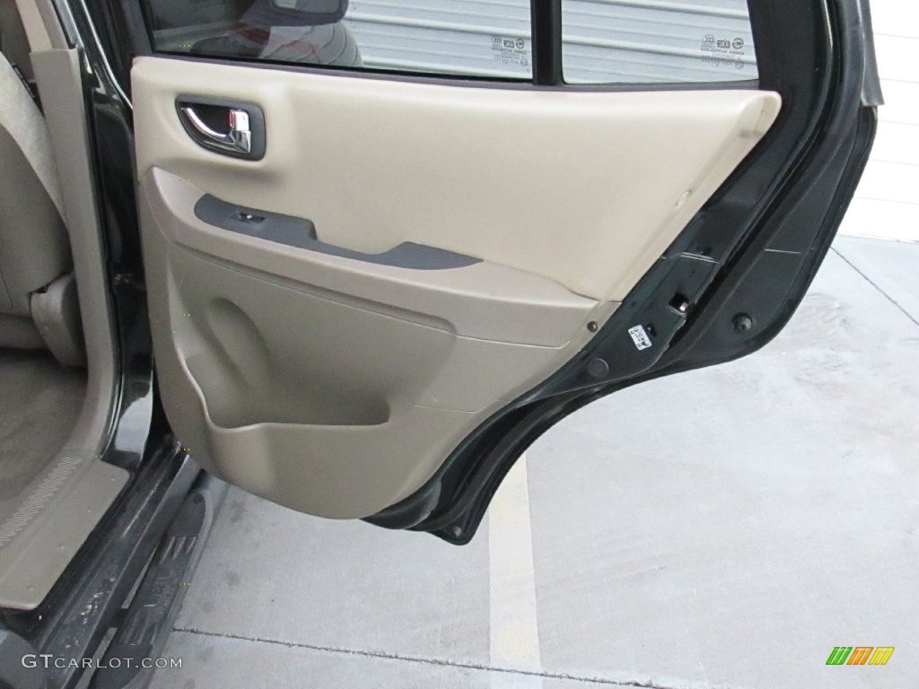 2006 Santa Fe GLS - Dark Emerald Green / Beige photo #25