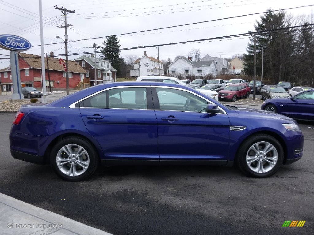 2013 Taurus SEL - Deep Impact Blue Metallic / Charcoal Black photo #4