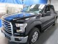 2016 Shadow Black Ford F150 XLT SuperCrew 4x4  photo #3
