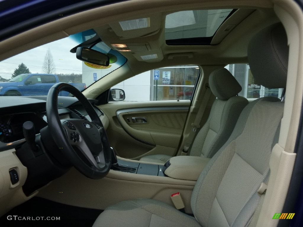 2013 Taurus SEL - Deep Impact Blue Metallic / Charcoal Black photo #10