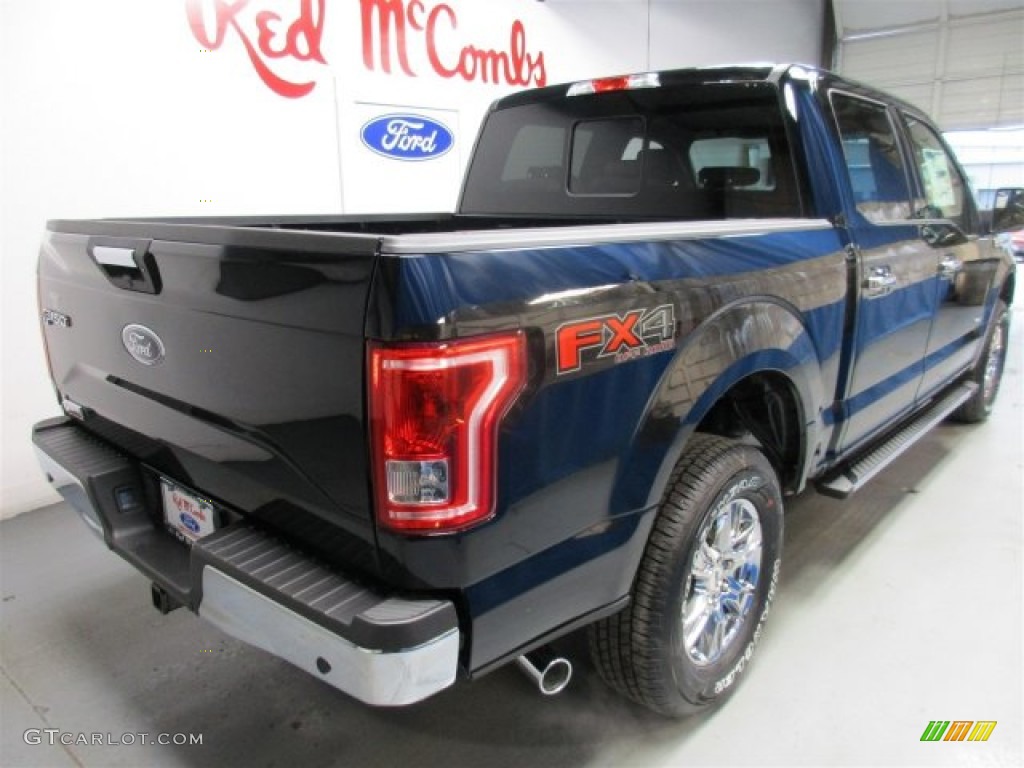 2016 F150 XLT SuperCrew 4x4 - Shadow Black / Medium Earth Gray photo #10