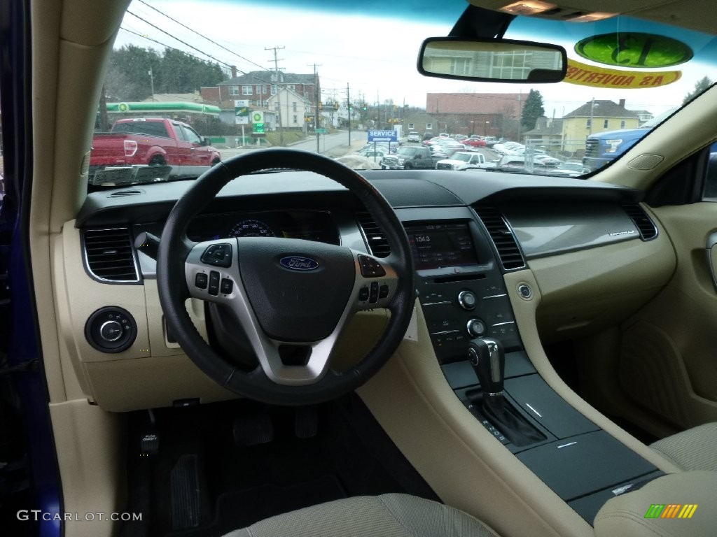 2013 Taurus SEL - Deep Impact Blue Metallic / Charcoal Black photo #12