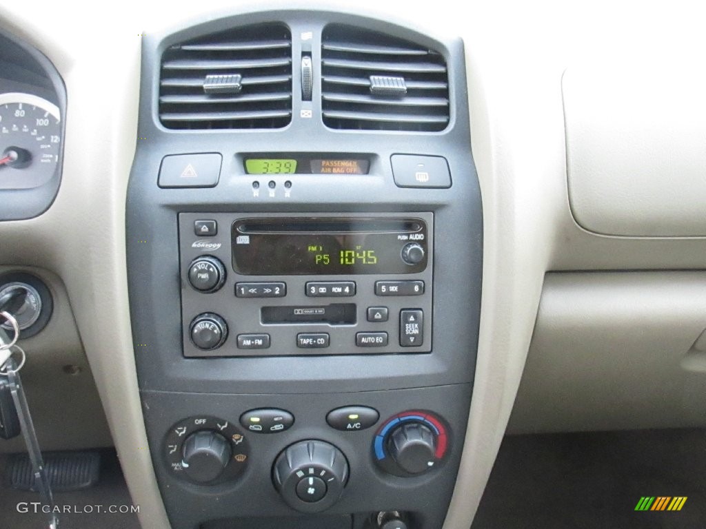 2006 Santa Fe GLS - Dark Emerald Green / Beige photo #36