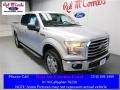 2016 Ingot Silver Ford F150 XLT SuperCrew 4x4  photo #1