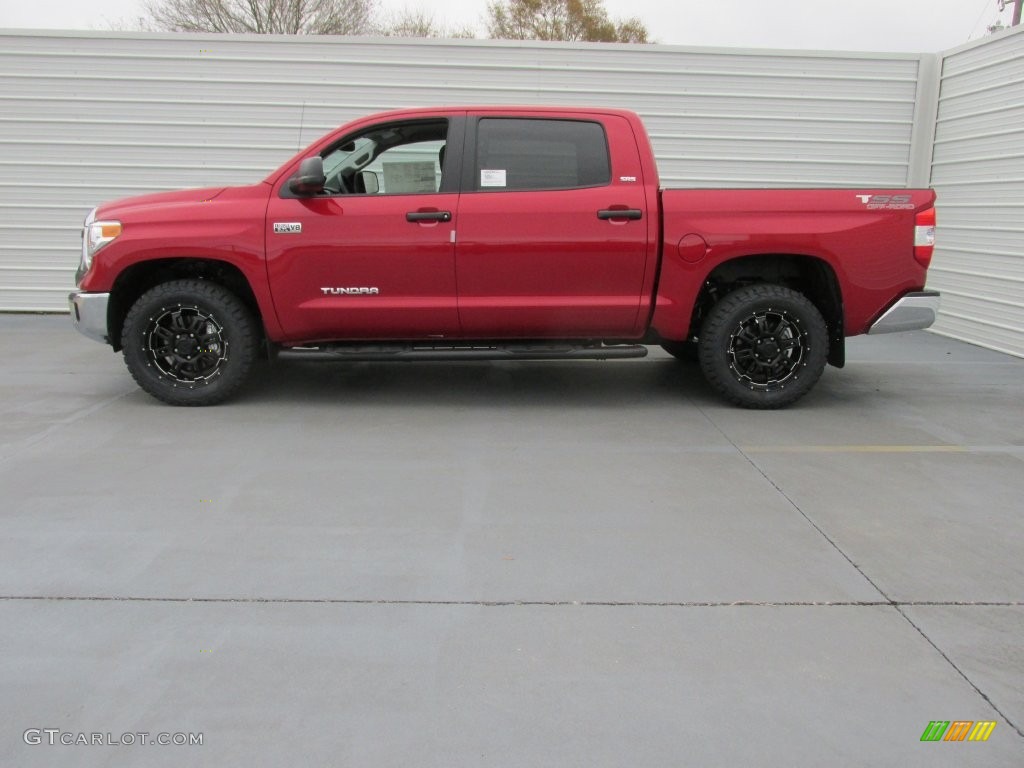 2016 Tundra SR5 CrewMax 4x4 - Barcelona Red Metallic / Black photo #6