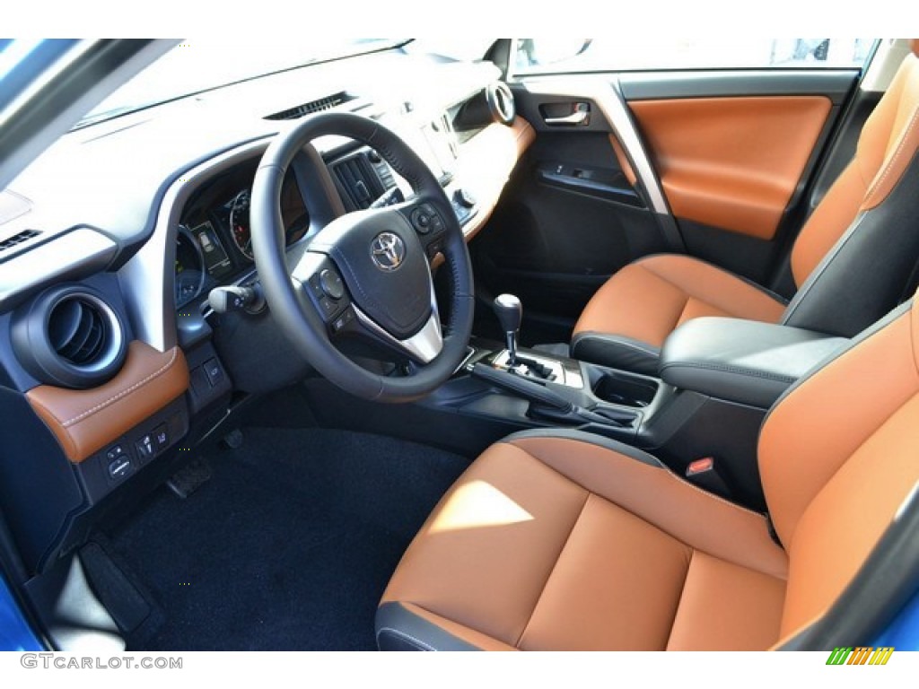 Cinnamon Interior 2016 Toyota RAV4 Limited Hybrid AWD Photo #110379710