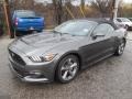 2015 Magnetic Metallic Ford Mustang V6 Convertible  photo #13