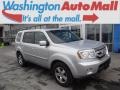 Alabaster Silver Metallic 2010 Honda Pilot EX 4WD