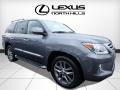 Nebula Gray Pearl 2013 Lexus LX 570
