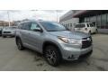 Silver Sky Metallic 2016 Toyota Highlander XLE Exterior