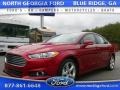 2016 Ruby Red Metallic Ford Fusion SE  photo #1