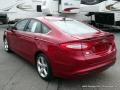 2016 Ruby Red Metallic Ford Fusion SE  photo #3