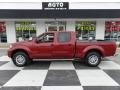 2016 Lava Red Nissan Frontier SV Crew Cab  photo #1