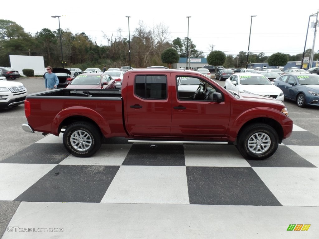 2016 Frontier SV Crew Cab - Lava Red / Beige photo #3