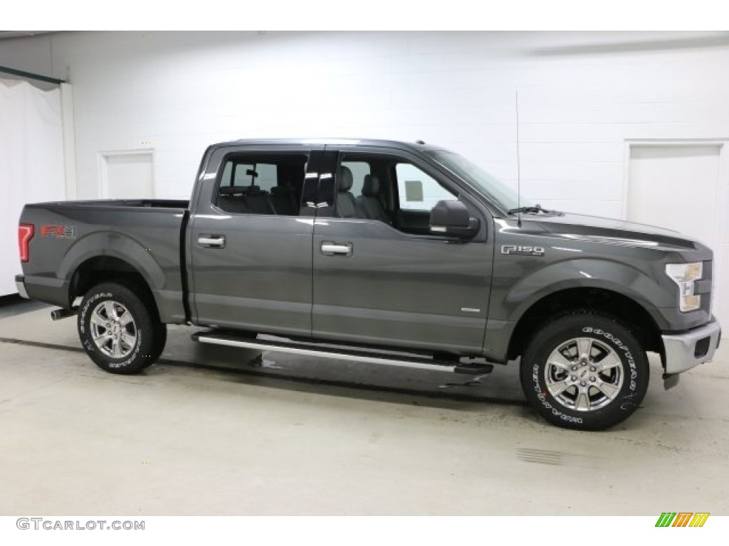 2016 F150 XLT SuperCrew 4x4 - Magnetic / Medium Earth Gray photo #1
