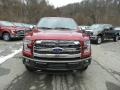 2016 Ruby Red Ford F150 Lariat SuperCab 4x4  photo #2