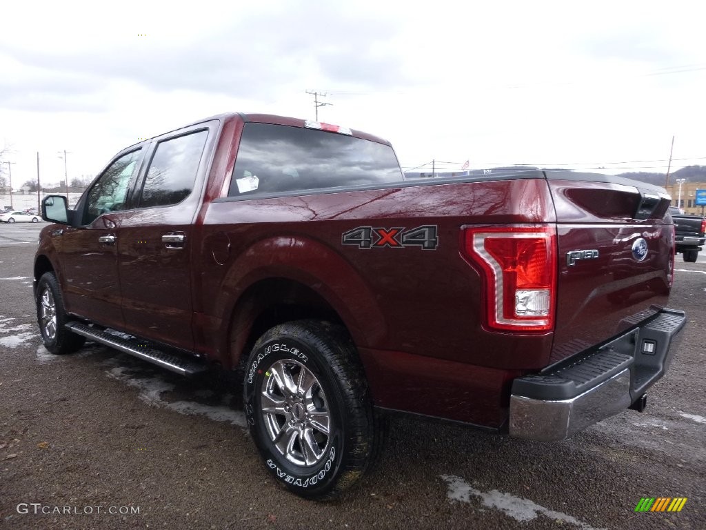 2016 F150 XLT SuperCrew 4x4 - Bronze Fire / Medium Earth Gray photo #4