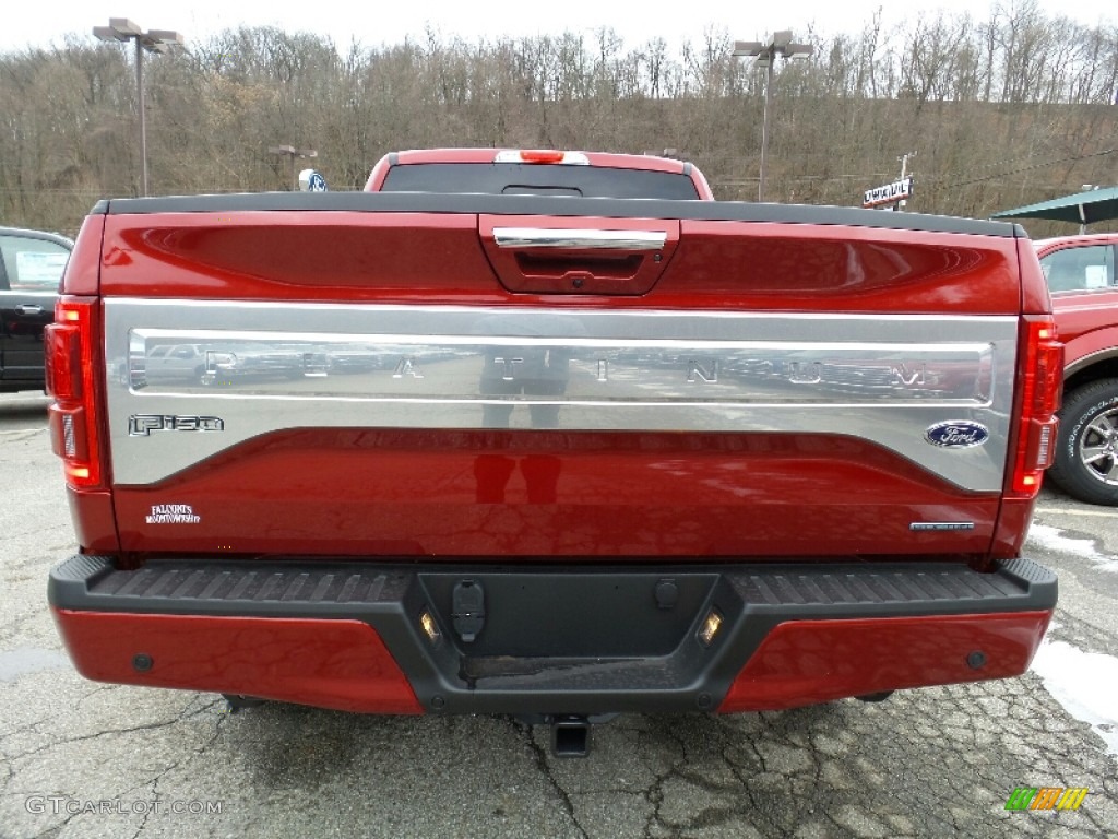 Ruby Red 2016 Ford F150 Platinum SuperCrew 4x4 Exterior Photo #110388785