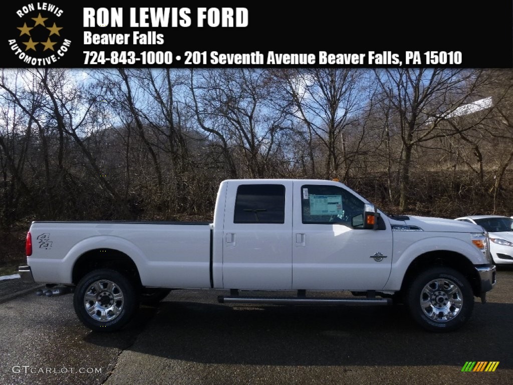 Oxford White Ford F350 Super Duty