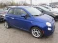 2013 Azzuro (Blue) Fiat 500 Pop  photo #2