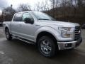 2016 Ingot Silver Ford F150 XLT SuperCrew 4x4  photo #8