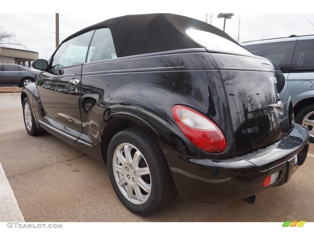 2007 PT Cruiser Convertible - Black / Pastel Slate Gray photo #2