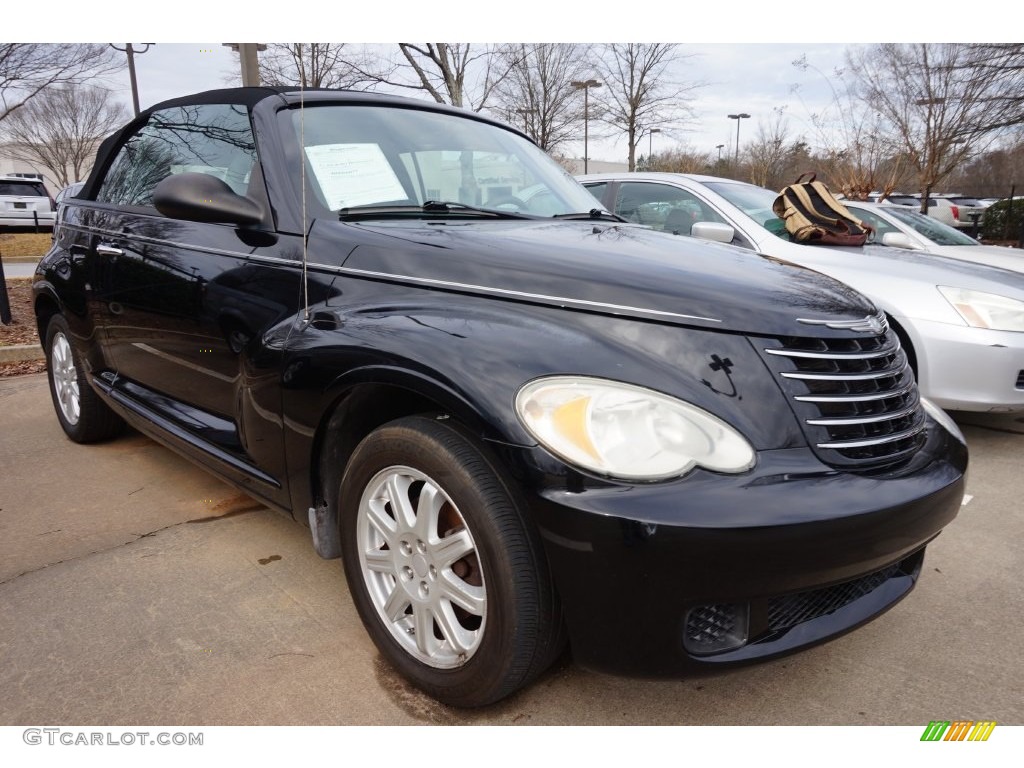 Black 2007 Chrysler PT Cruiser Convertible Exterior Photo #110390522