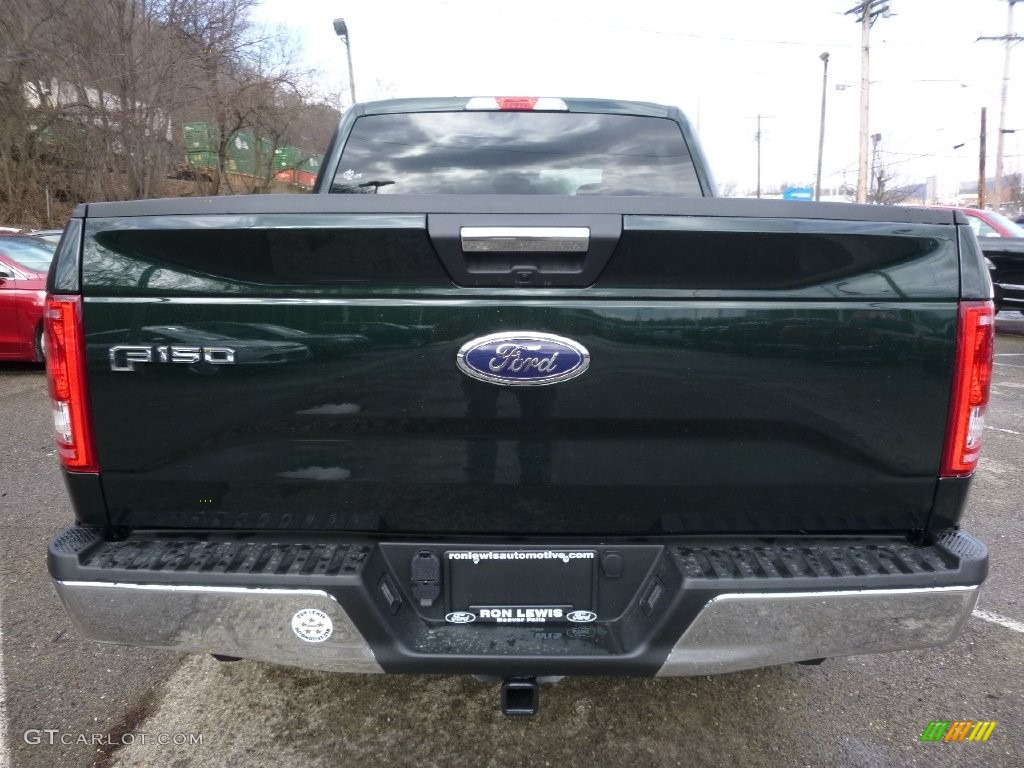 2016 F150 XLT SuperCrew 4x4 - Green Gem / Medium Earth Gray photo #3