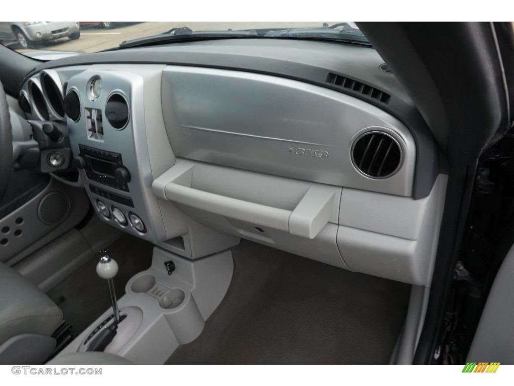 2007 PT Cruiser Convertible - Black / Pastel Slate Gray photo #10
