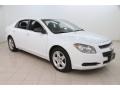 Summit White 2011 Chevrolet Malibu LS