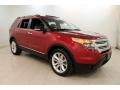 2015 Ruby Red Ford Explorer XLT 4WD  photo #1