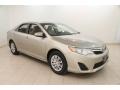 2014 Creme Brulee Metallic Toyota Camry LE  photo #1