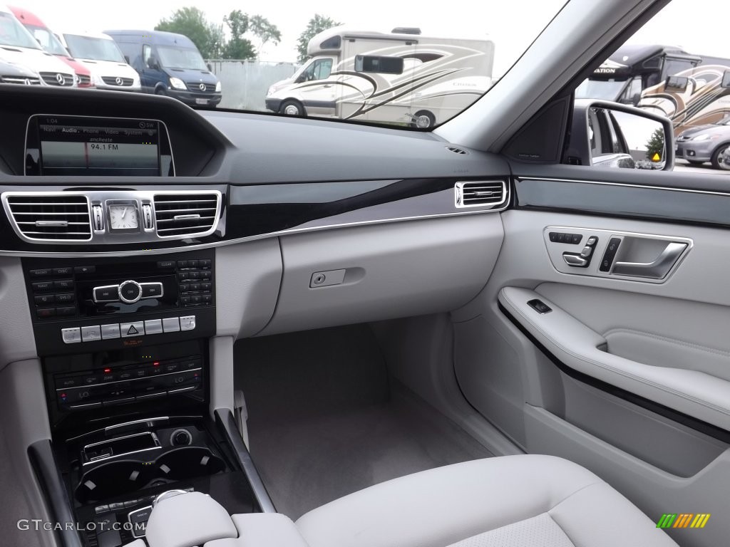 2014 E 400 Hybrid Sedan - Paladium Silver Metallic / Gray/Dark Gray photo #8