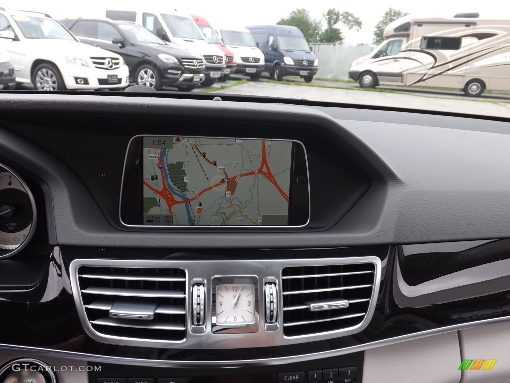 2014 E 400 Hybrid Sedan - Paladium Silver Metallic / Gray/Dark Gray photo #9