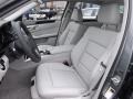 Gray/Dark Gray Front Seat Photo for 2014 Mercedes-Benz E #110393489