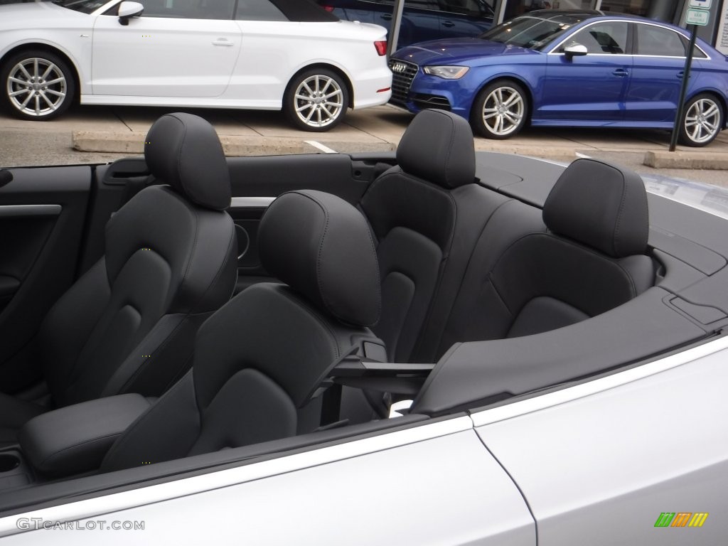 2016 A5 Premium quattro Convertible - Florett Silver Metallic / Black photo #6