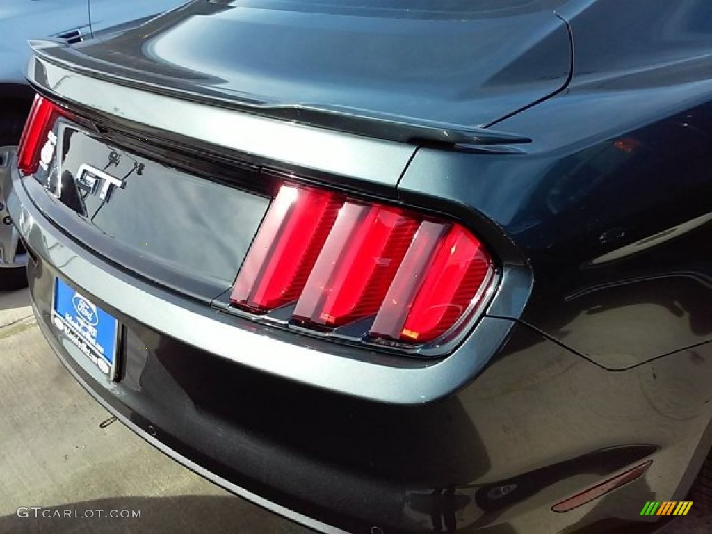 2016 Mustang GT Premium Coupe - Magnetic Metallic / Ebony photo #11