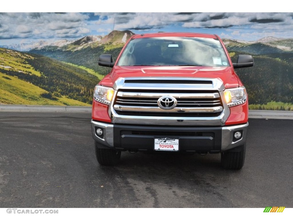 2016 Tundra SR5 CrewMax 4x4 - Radiant Red / Black photo #2