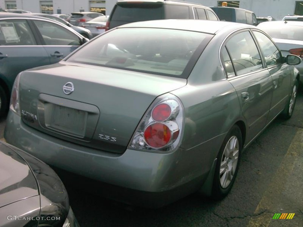 2005 Altima 2.5 S - Mystic Emerald Green / Blond photo #2