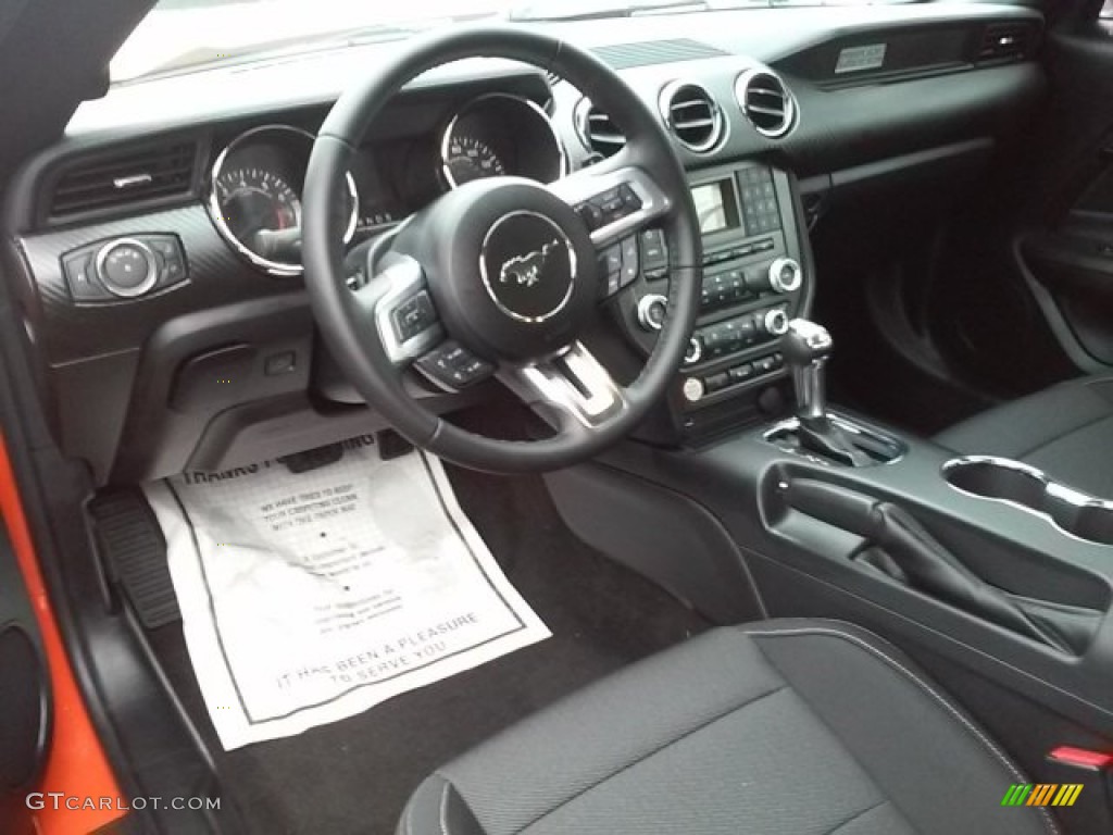 2016 Ford Mustang V6 Coupe Interior Color Photos