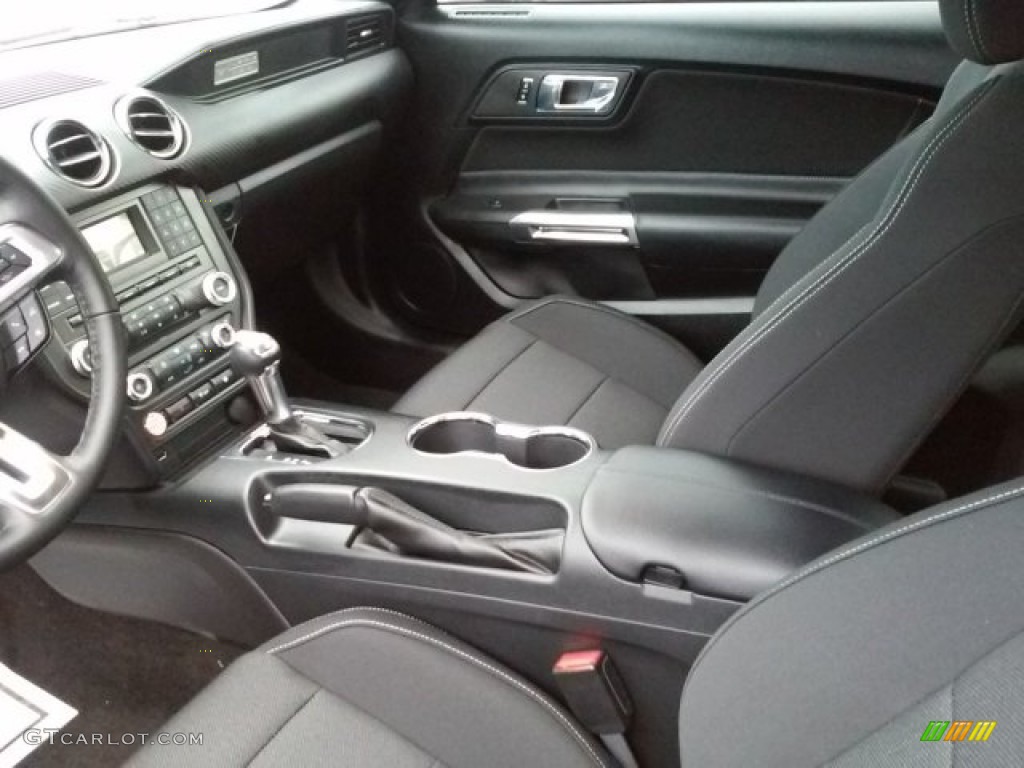 2016 Mustang V6 Coupe - Competition Orange / Ebony photo #3