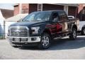 2016 Shadow Black Ford F150 XLT SuperCrew 4x4  photo #1