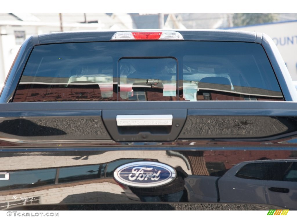 2016 F150 XLT SuperCrew 4x4 - Shadow Black / Medium Earth Gray photo #5