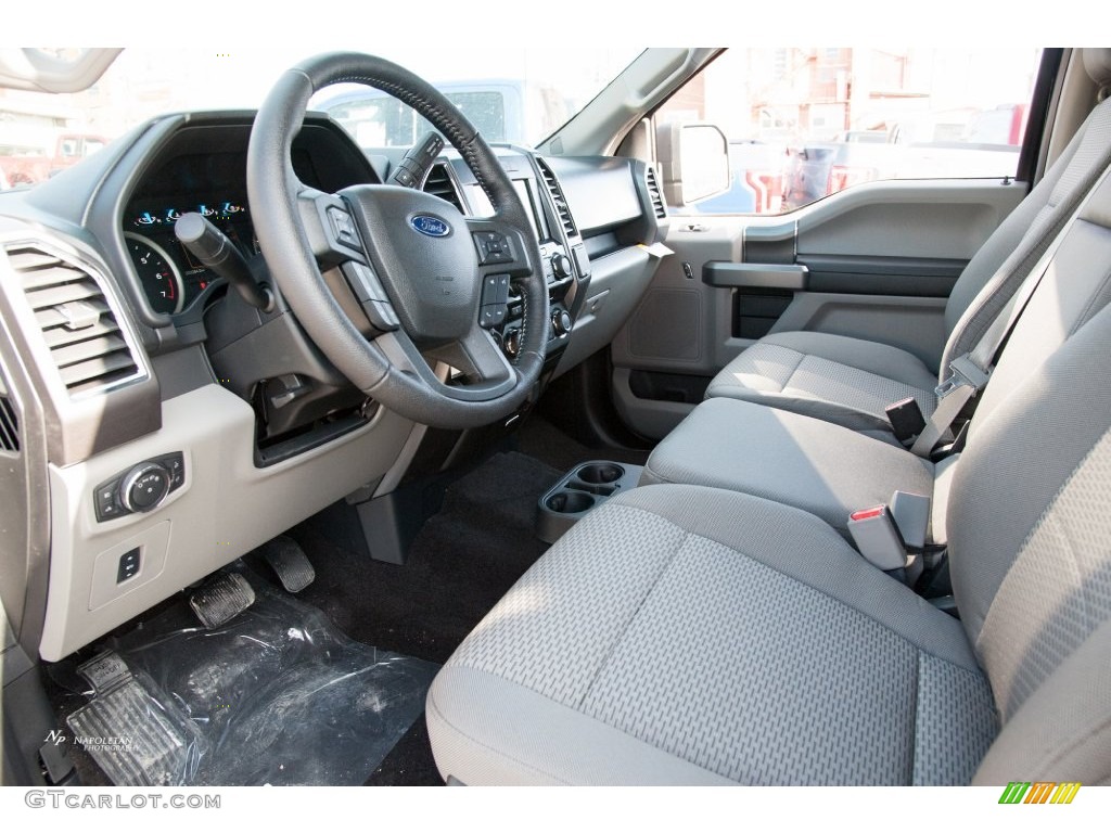 2016 F150 XLT SuperCrew 4x4 - Shadow Black / Medium Earth Gray photo #8