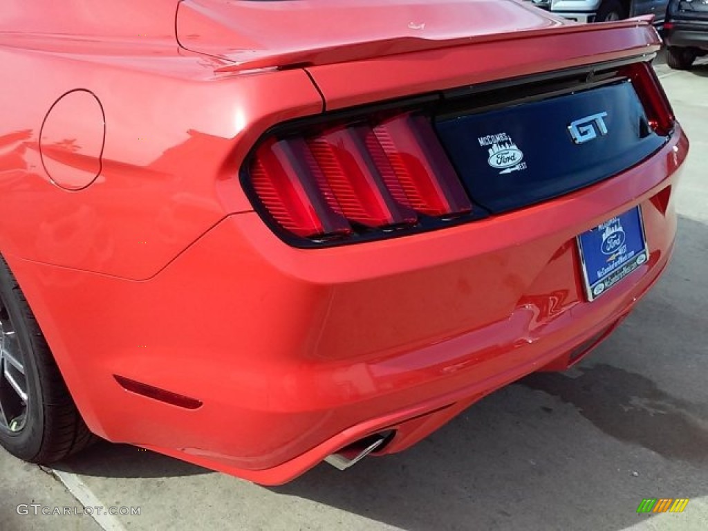 2016 Mustang GT Coupe - Competition Orange / Ebony photo #9