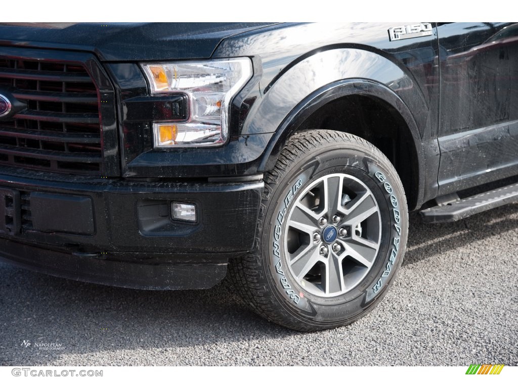 2016 F150 XLT SuperCrew 4x4 - Shadow Black / Black photo #2